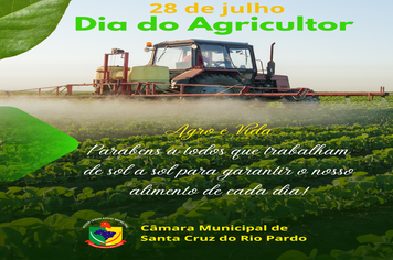 28 DE JULHO | DIA DO AGRICULTOR