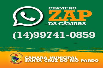 CANAL DIRETO | ZAP DA CÂMARA 14 99741-0859